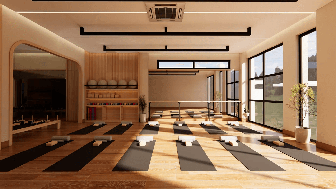 Kora Wellness aquatic swimming pool and dedicated running track