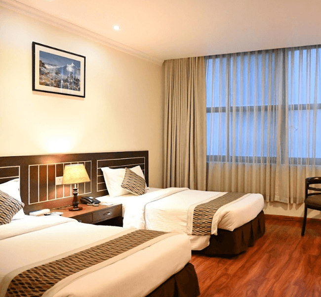 Hotel Ghangri boutique guest room